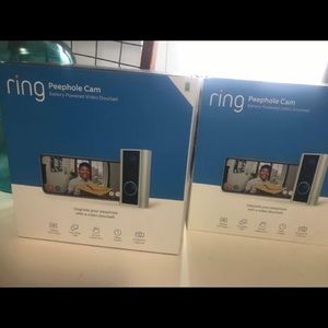 Ring peephole camera